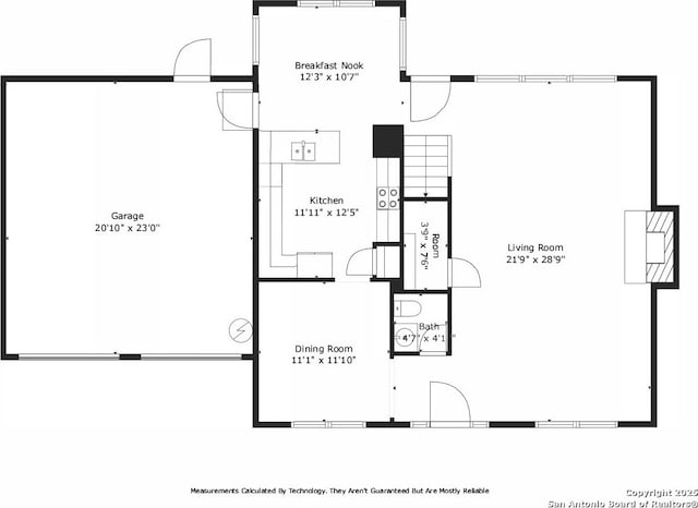 2312 Encino Xing, San Antonio, TX 78259 - floor plan