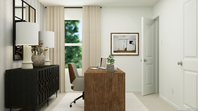 3726 Rock Mill Dm, San Antonio, TX 78245 - carpeted office with baseboards