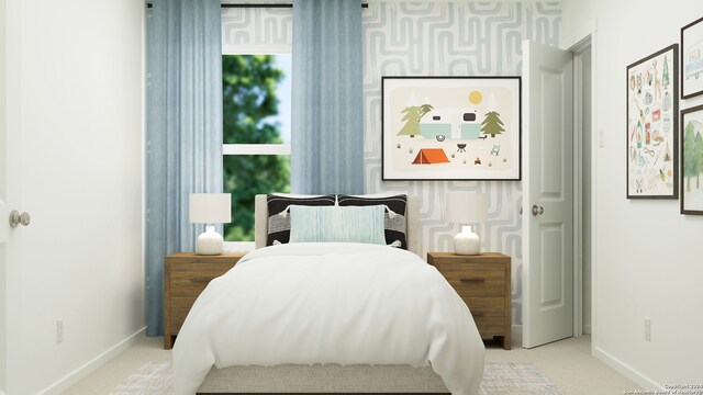 3726 Rock Mill Dm, San Antonio, TX 78245 - carpeted bedroom with baseboards