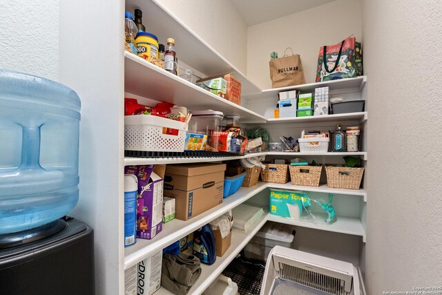 view of pantry