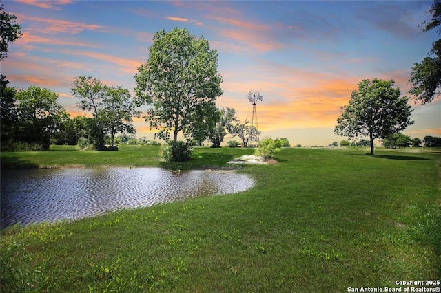 property view of water