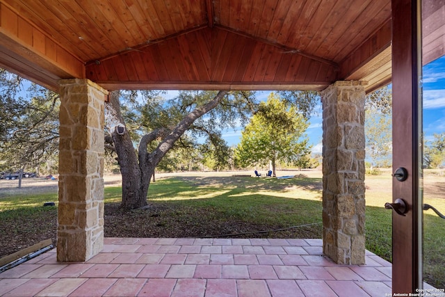 view of patio