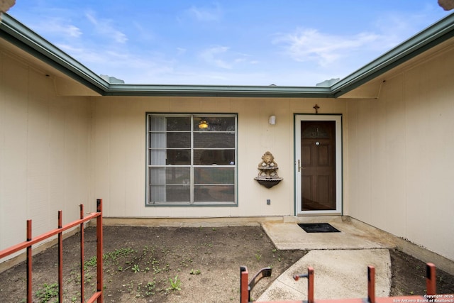 view of property entrance