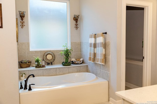 full bath featuring a bath
