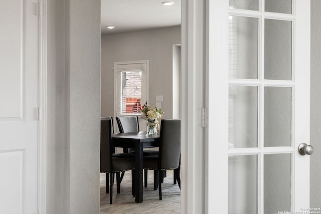 13850 Cohan Way, San Antonio, TX 78253 - dining space with recessed lighting and wood finished floors