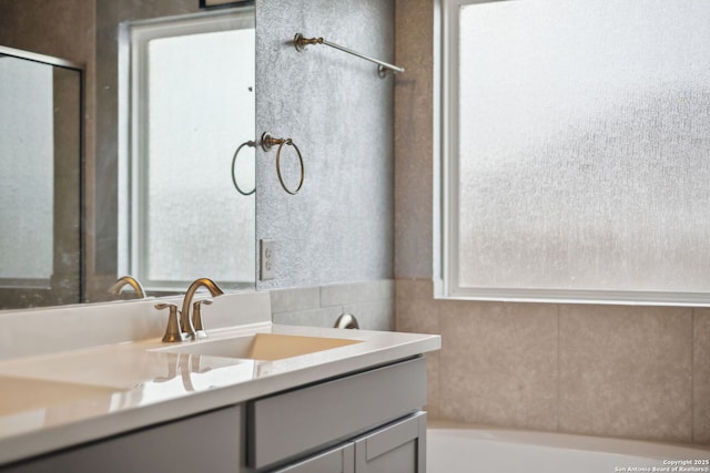 13850 Cohan Way, San Antonio, TX 78253 - full bathroom with vanity and a bathtub