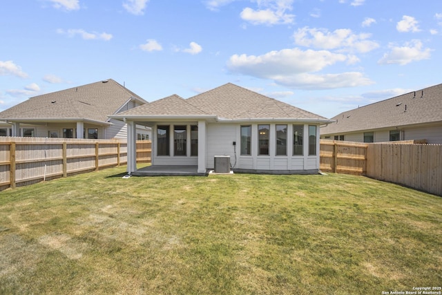 10281 Bartenheim Dr, Schertz, TX 78154 - back of property with roof with shingles