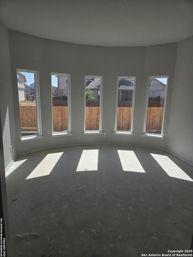 view of empty room