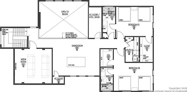303 Pleasant Knl, San Antonio, TX 78260 - property floor plan