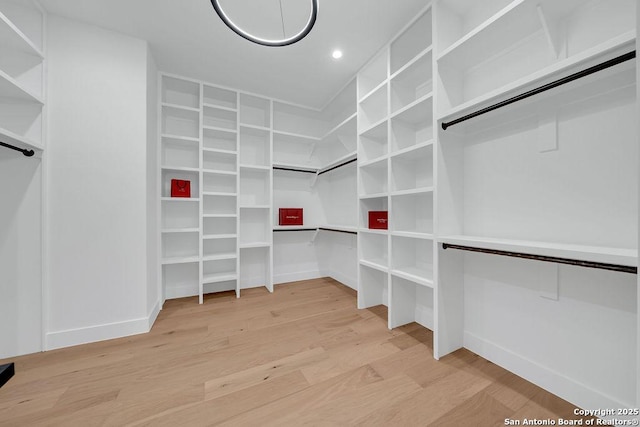 303 Pleasant Knl, San Antonio, TX 78260 - spacious closet featuring light wood-style floors
