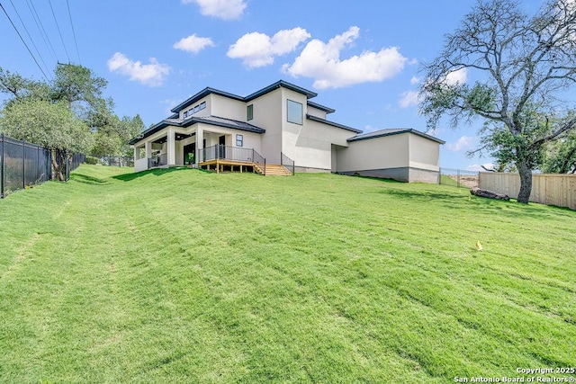 303 Pleasant Knl, San Antonio, TX 78260 - back of property with stucco siding