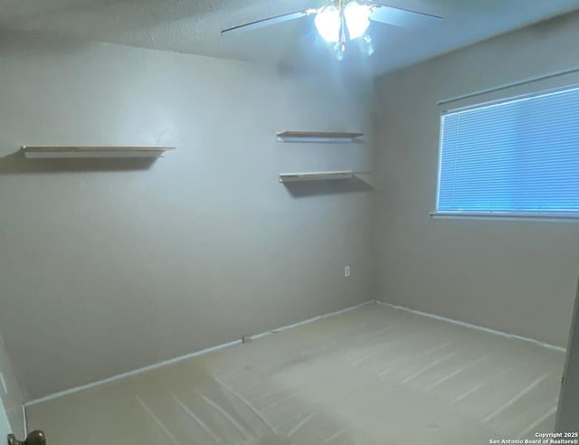 12903 La Quinta St, San Antonio, TX 78233 - unfurnished room with a ceiling fan, carpet flooring, and baseboards