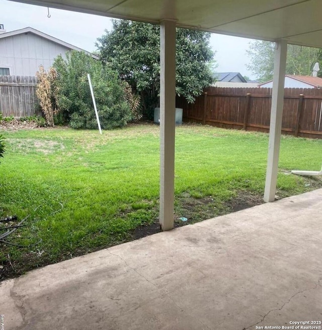 12903 La Quinta St, San Antonio, TX 78233 - view of yard featuring a patio area