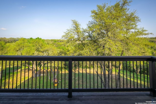 162 Teal Rdg, Canyon Lake, TX 78133 - view of deck