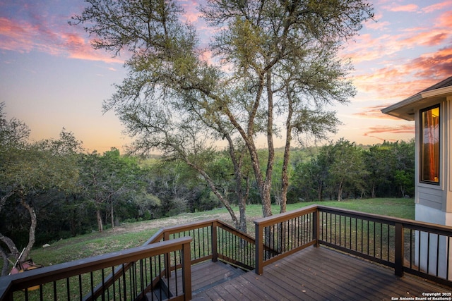 162 Teal Rdg, Canyon Lake, TX 78133 - view of wooden deck