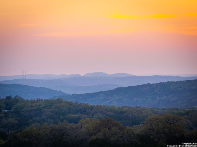 162 Teal Rdg, Canyon Lake, TX 78133 - view of mountain feature with a wooded view