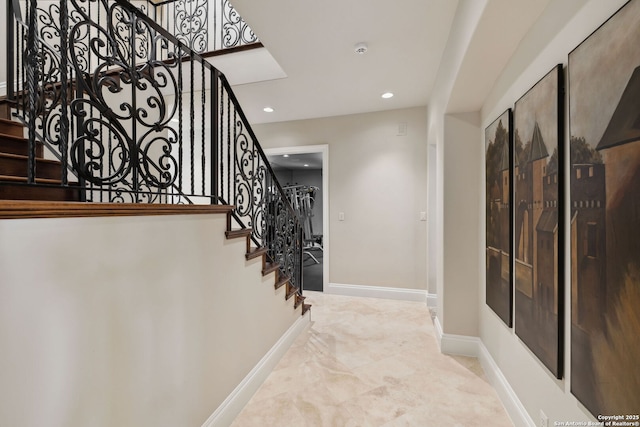 3919 El Chamizal, San Antonio, TX 78261 - interior space featuring baseboards and recessed lighting