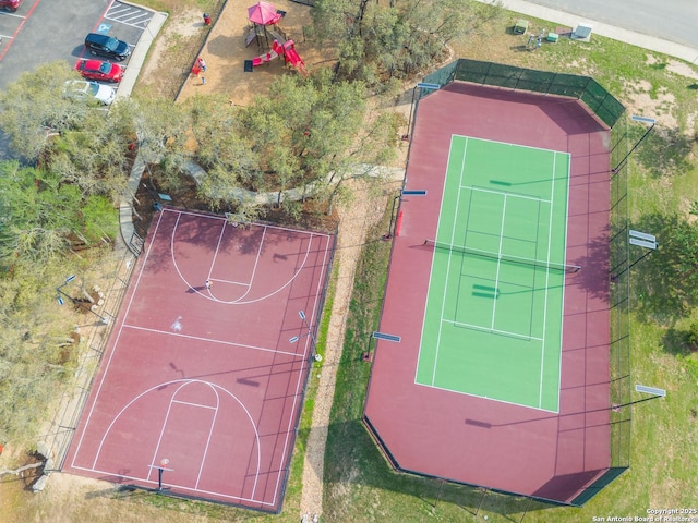aerial view