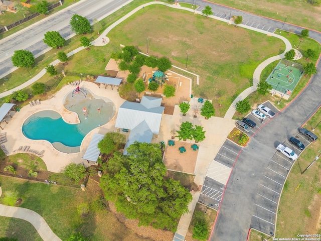 drone / aerial view
