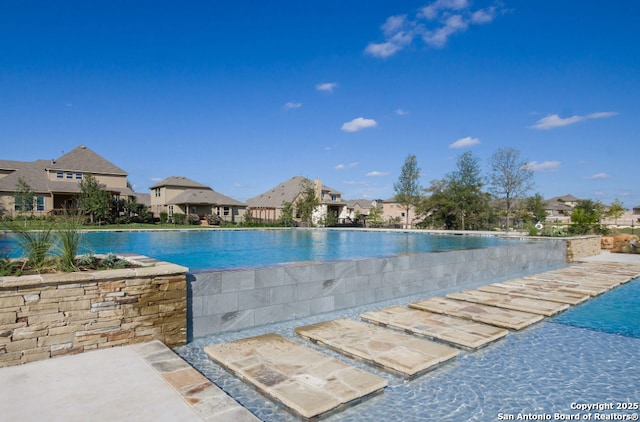 11815 Tower Frst, San Antonio, TX 78253 - outdoor pool with a residential view and a patio area