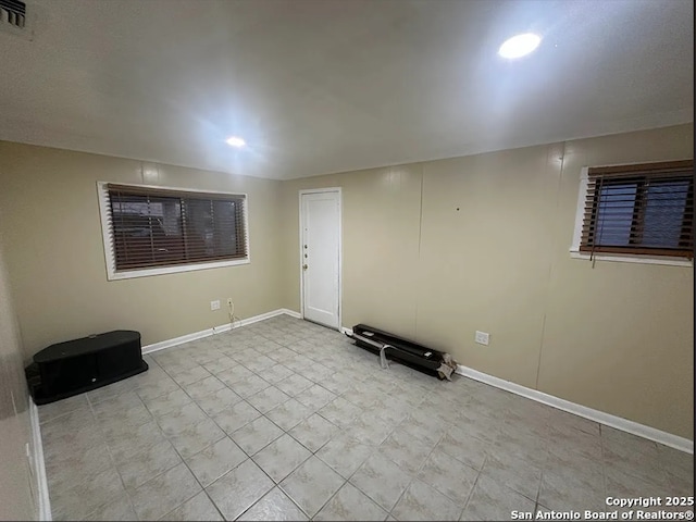 4223 Redstone Dr, San Antonio, TX 78219 - spare room with baseboards and visible vents
