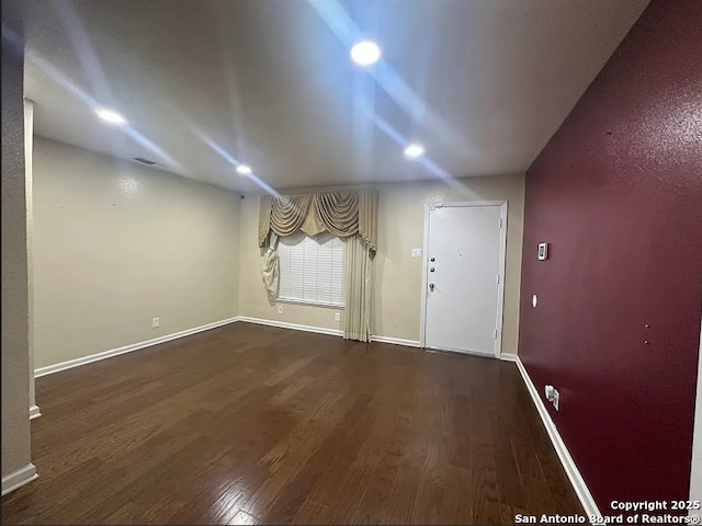 4223 Redstone Dr, San Antonio, TX 78219 - interior space with baseboards and wood finished floors