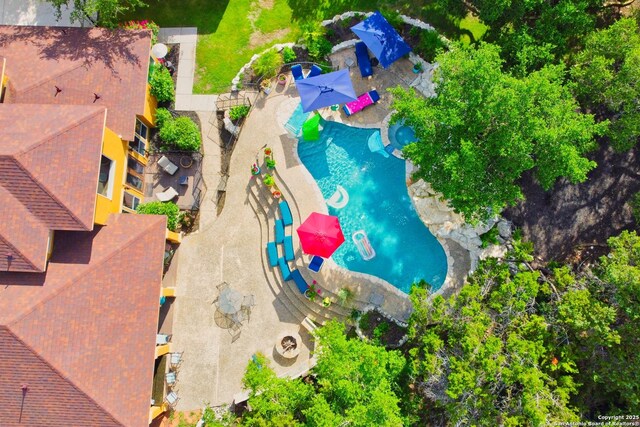 2110 Winding Vw, San Antonio, TX 78260 - bird's eye view