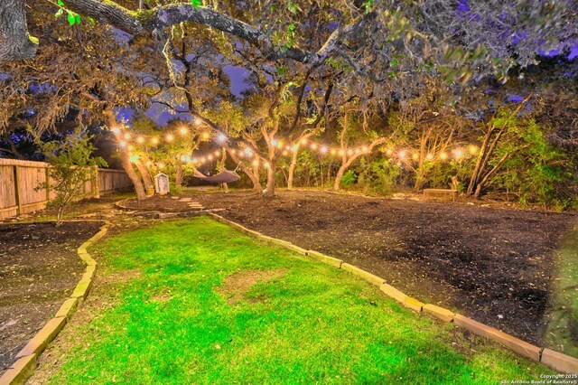 2110 Winding Vw, San Antonio, TX 78260 - view of yard featuring fence