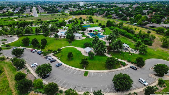 bird's eye view featuring a residential view