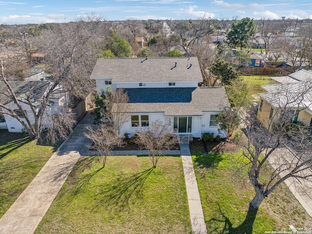 2334 W Huisache, San Antonio, TX 78201 - drone / aerial view