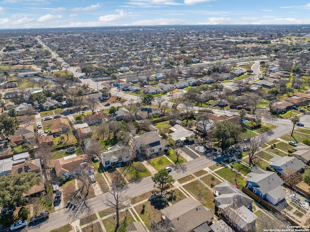 2334 W Huisache, San Antonio, TX 78201 - aerial view with a residential view