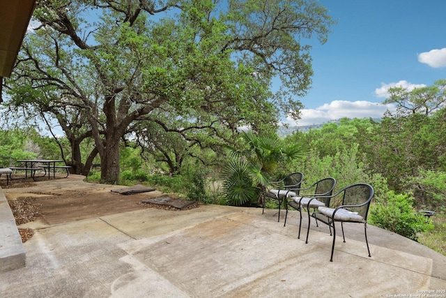 view of patio