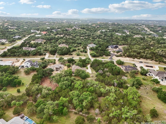 birds eye view of property featuring a residential view