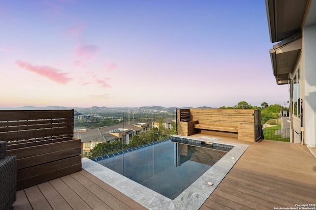 6743 Bella Colina, San Antonio, TX 78256 - exterior space with a mountain view