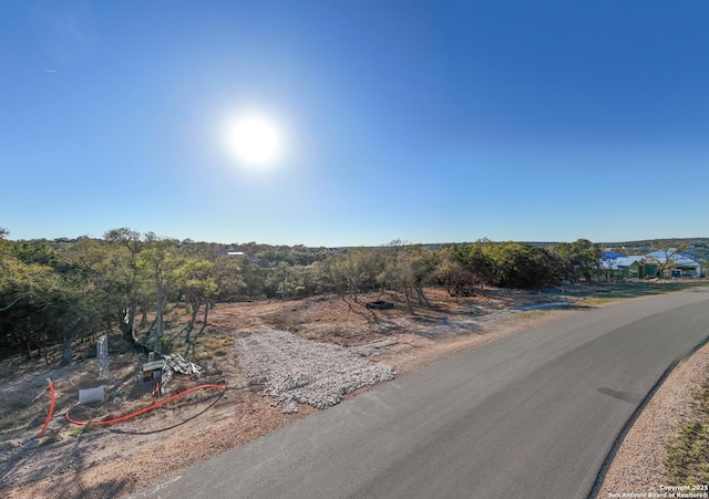 view of road