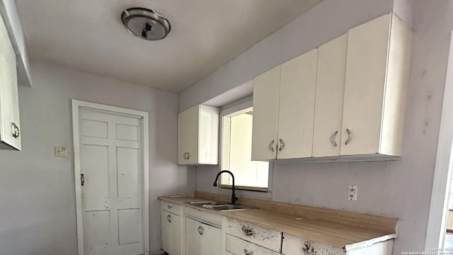 4535 Lark, San Antonio, TX 78228 - kitchen featuring a sink and light countertops