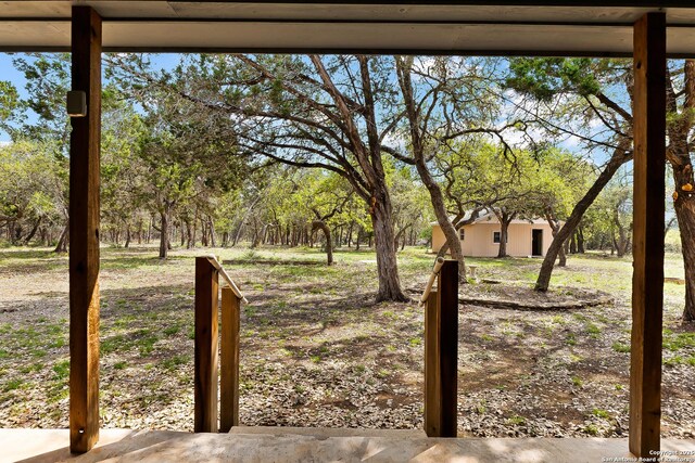 2501 Fischer Store, Wimberley, TX 78676 - view of yard with view of wooded area