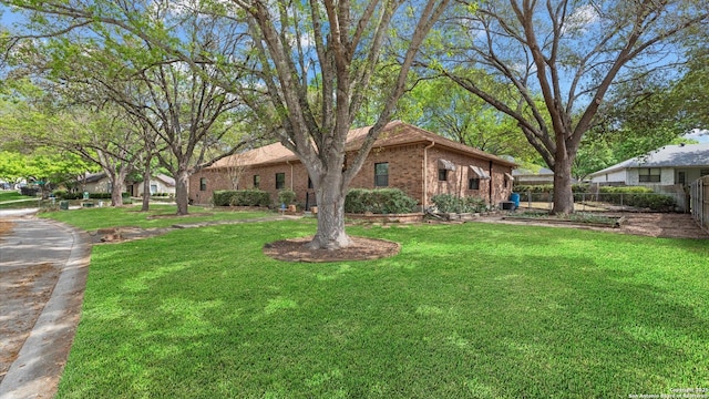 exterior space featuring fence