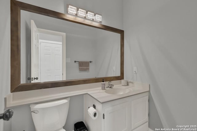 5038 Fawn Lake Dr, San Antonio, TX 78244 - half bath with toilet and vanity