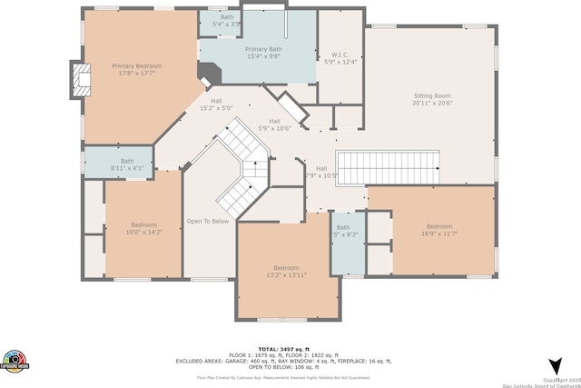19423 Camino Rdg, San Antonio, TX 78258 - floor plan / room layout