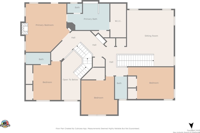 19423 Camino Rdg, San Antonio, TX 78258 - property floor plan