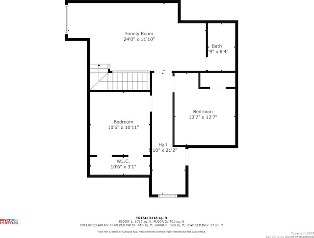 24704 Killarney St, Hempstead, TX 77445 - floor plan