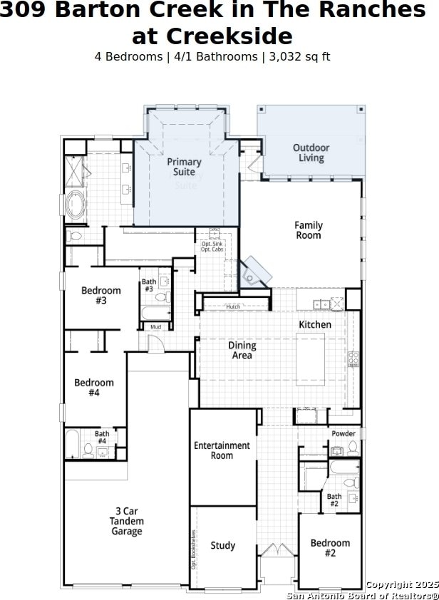 309 Barton, Boerne, TX 78006 - plan