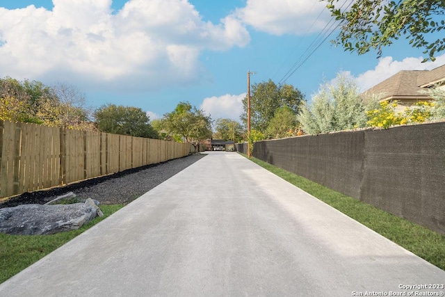 4935 Driskill St, San Antonio, TX 78228 - view of road with driveway