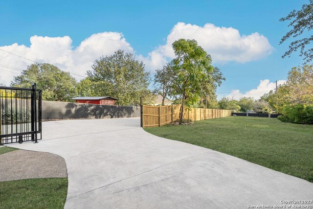 4935 Driskill St, San Antonio, TX 78228 - view of patio / terrace with fence
