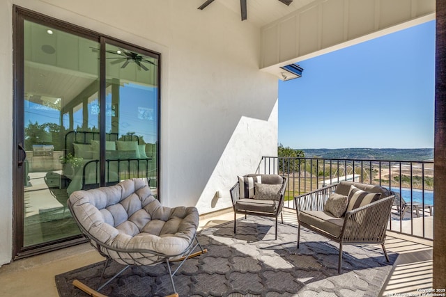 112 Chinkapin, Boerne, TX 78006 - balcony featuring outdoor lounge area