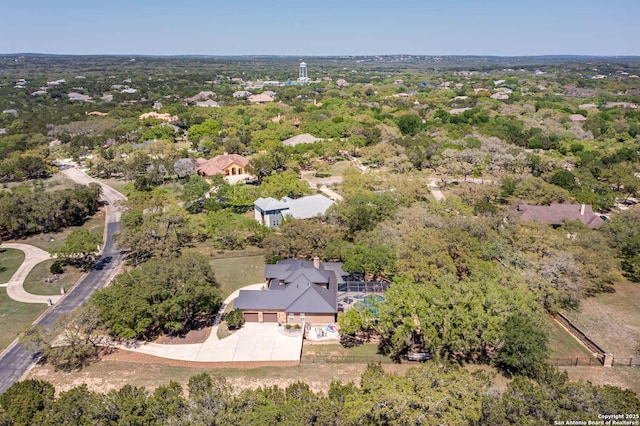 aerial view