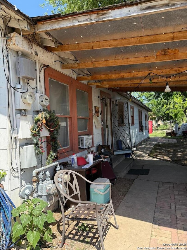 1915 Pasadena St, San Antonio, TX 78201 - view of patio / terrace featuring cooling unit