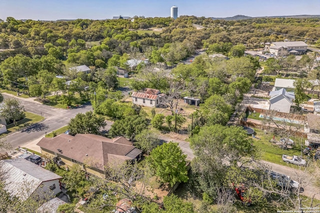 604 Ogrady, Boerne, TX 78006 - drone / aerial view with a forest view