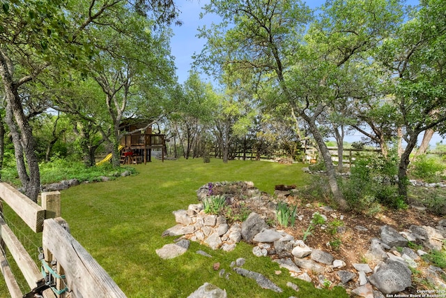 view of yard